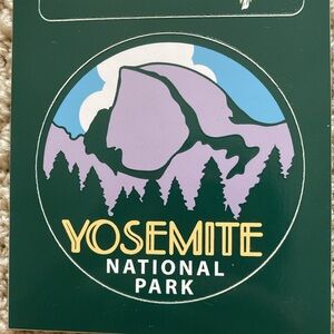 Large Save Sticker Design | Yosemite National Park Vinyl Sticker Set Large Graphic Parks ...